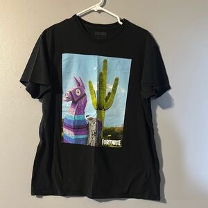 Fortnite Black T-Shirt Size Large